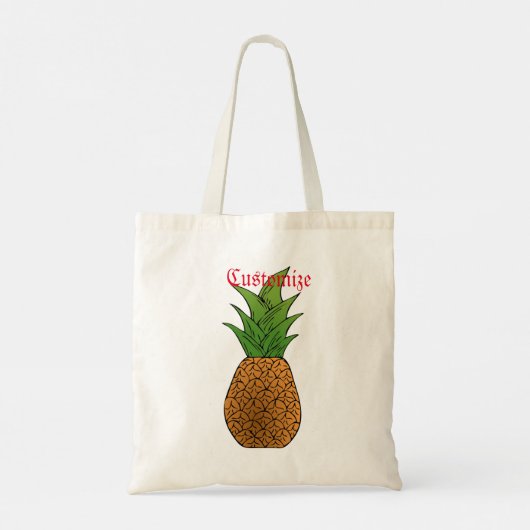 Big Pineappel Thunder_Cove Tragetasche (Rückseite)