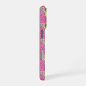 Big Pink Blume iPhone Hülle (Rechte Seite)