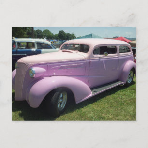 Big Pink Car Postkarte