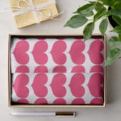 Big Pink Hearts Tissue Seidenpapier (Geschenk)