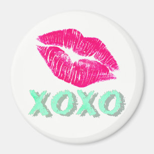 Big Pink Kiss Magnet