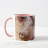 Big Pink Pig Tasse (Links)