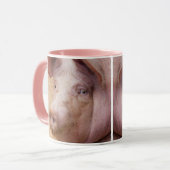 Big Pink Pig Tasse (Vorderseite Links)