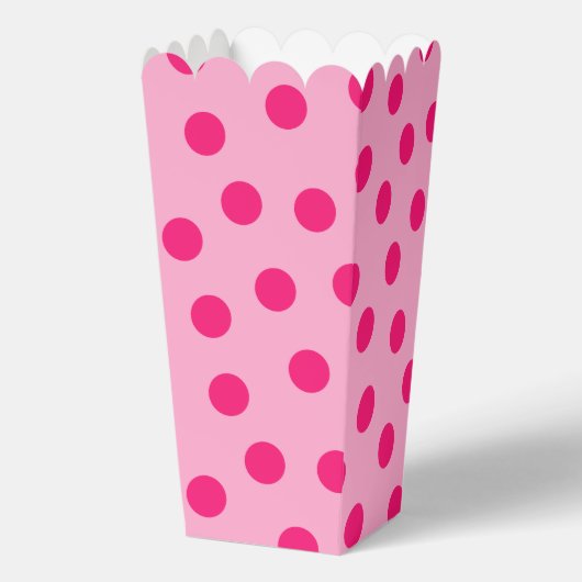 Big Pink Polkadotted Hübsch Geschenkschachtel (Vorderseite)