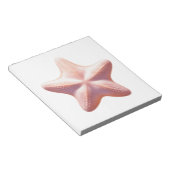 Big Pink Starfish Notizblock (angewinkelt)