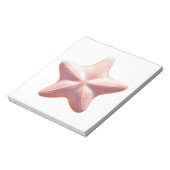 Big Pink Starfish Notizblock (Rotiert)