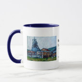 'Big Pit, Blaenavon' Tasse (Links)