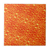 Big Pizza Pattern Fliese (Vorderseite)