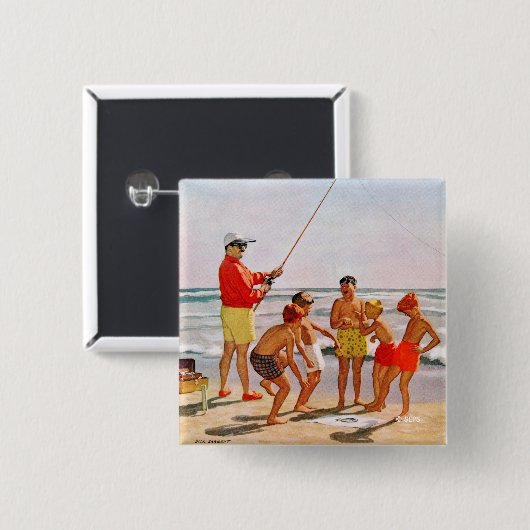 Big Pole Little Fish von Richard Sargent Button (Vorne & Hinten)