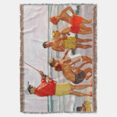 Big Pole Little Fish von Richard Sargent Decke (Vorderseite Vertikal)