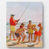 Big Pole Little Fish von Richard Sargent Fotoplatte (Vorderseite)