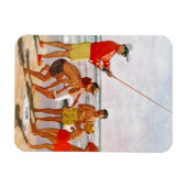 Big Pole Little Fish von Richard Sargent Magnet (Horizontal)