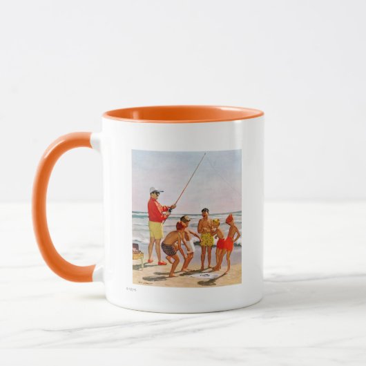 Big Pole Little Fish von Richard Sargent Tasse (Links)