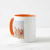 Big Pole Little Fish von Richard Sargent Tasse (Vorderseite Links)