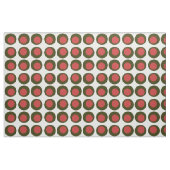 Big Polka Dot Pattern / Grüner Olive mit Pimento Stoff (Yard (91,4 cm))