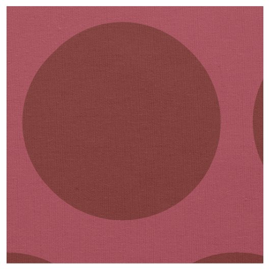 Big Polka Dot Pattern Stoff (Nahaufnahme)