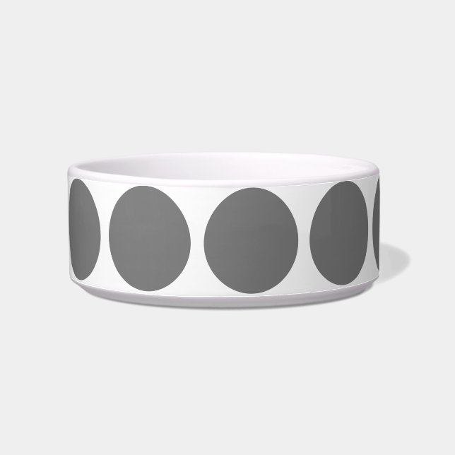 Big Polka Dots Cat Bowl Napf (Rechts)