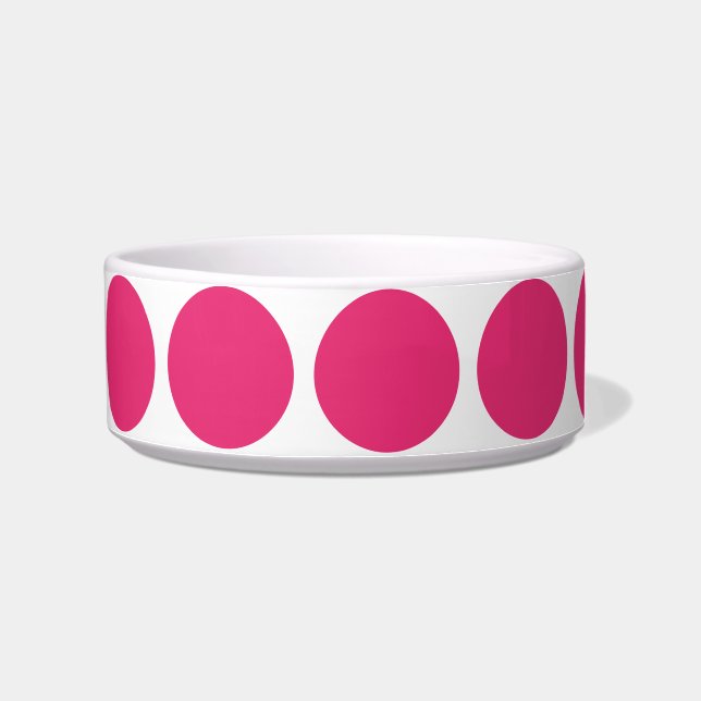 Big Polka Dots Cat Bowl Napf (Rechts)