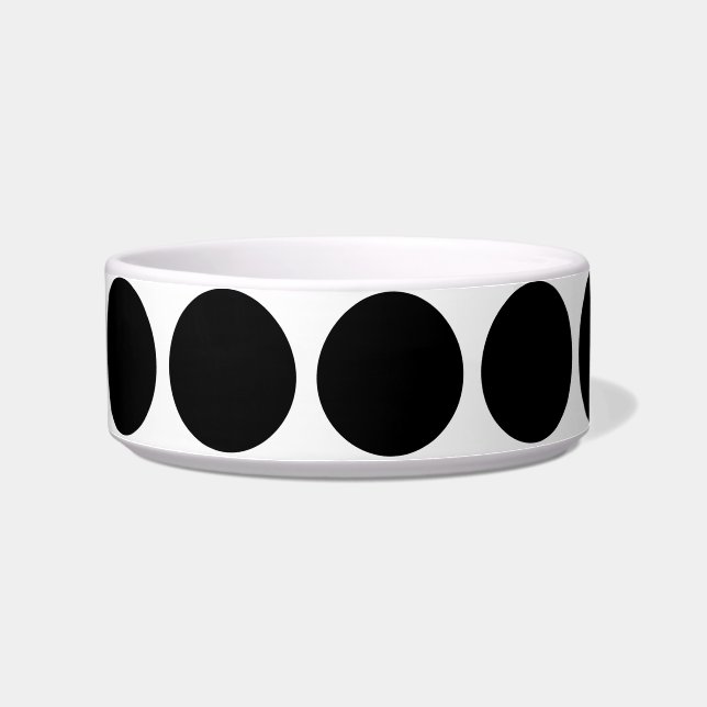 Big Polka Dots Cat Bowl Napf (Rechts)