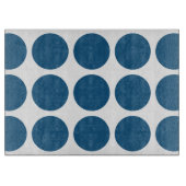 Big Polka Dots Cutting Board Schneidebrett (Vorderseite)