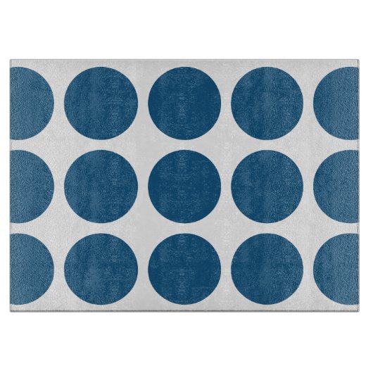 Big Polka Dots Cutting Board Schneidebrett (Vorderseite)