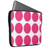 Big Polka Dots Electronics Sleeve (Vorne Rechts)