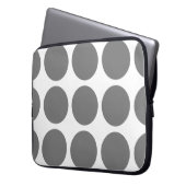 Big Polka Dots Electronics Sleeve (Vorderseite Links)
