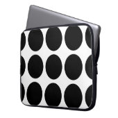 Big Polka Dots Electronics Sleeve (Vorderseite Links)