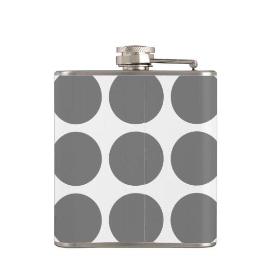 Big Polka Dots Flask Flachmann (Rückseite)