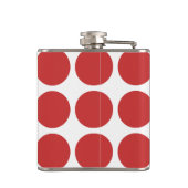 Big Polka Dots Flask Flachmann (Rückseite)