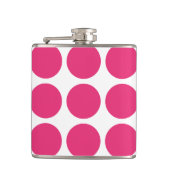 Big Polka Dots Flask Flachmann (Vorderseite)