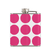 Big Polka Dots Flask Flachmann (Rückseite)