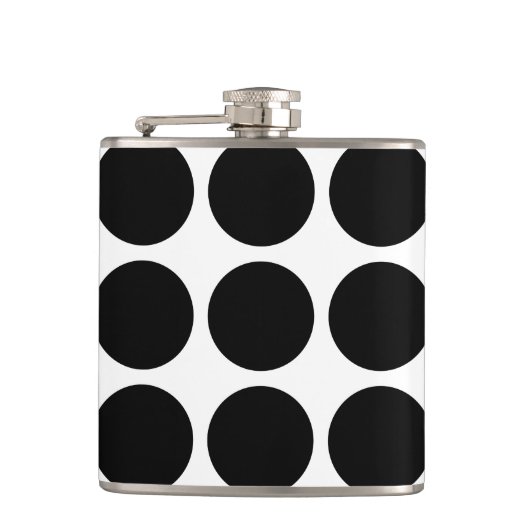 Big Polka Dots Flask Flachmann (Vorderseite)