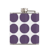 Big Polka Dots Flask Flachmann (Rückseite)