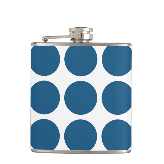 Big Polka Dots Flask Flachmann (Vorderseite)