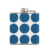 Big Polka Dots Flask Flachmann (Rückseite)