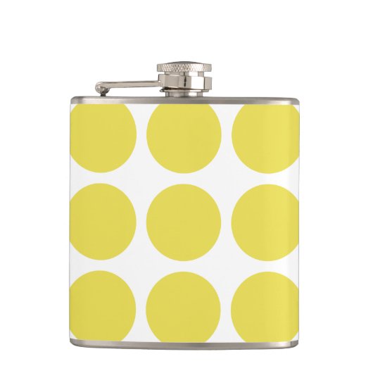 Big Polka Dots Flask Flachmann (Vorderseite)