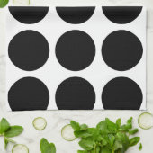 Big Polka Dots Handtuch (Gefaltet)