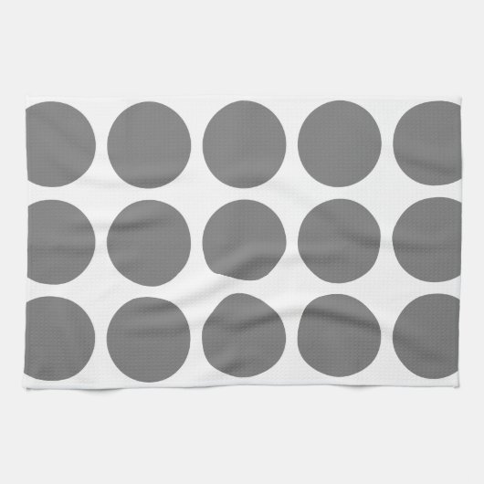 Big Polka Dots Handtuch (Horizontal)