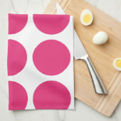 Big Polka Dots Handtuch (Viertel Falte)