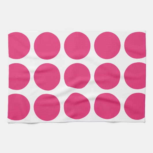 Big Polka Dots Handtuch (Horizontal)