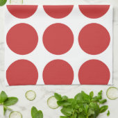 Big Polka Dots Handtuch (Gefaltet)