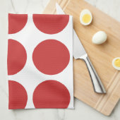 Big Polka Dots Handtuch (Viertel Falte)