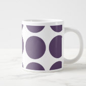 Big Polka Dots Jumbo Tasse (Rechts)