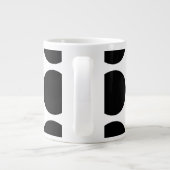 Big Polka Dots Jumbo Tasse (Rückseite)