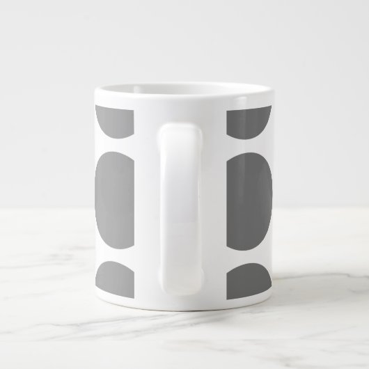 Big Polka Dots Jumbo Tasse (Rückseite)