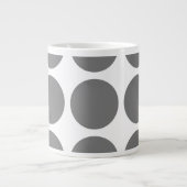 Big Polka Dots Jumbo Tasse (Vorderseite)