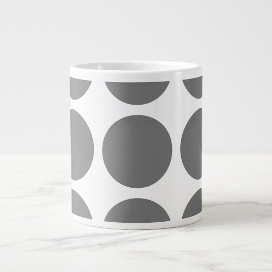 Big Polka Dots Jumbo Tasse (Vorderseite)
