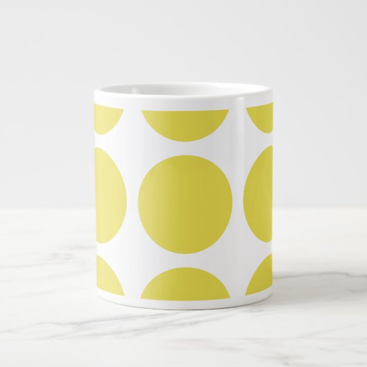 Big Polka Dots Jumbo Tasse (Vorderseite)