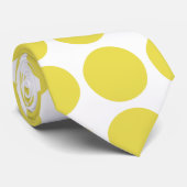 Big Polka Dots Krawatte (Gerollt)